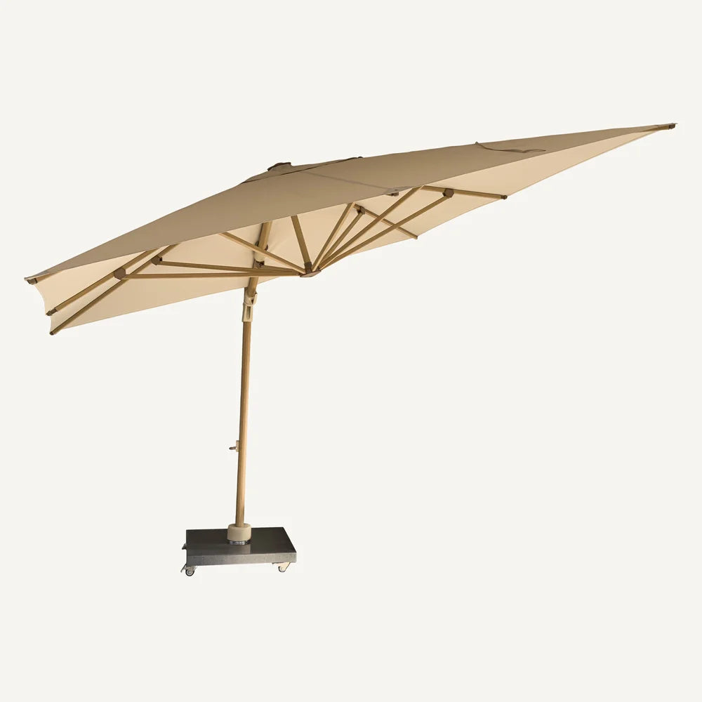 CANTILEVER PARASOL WITH GRANITE BASE