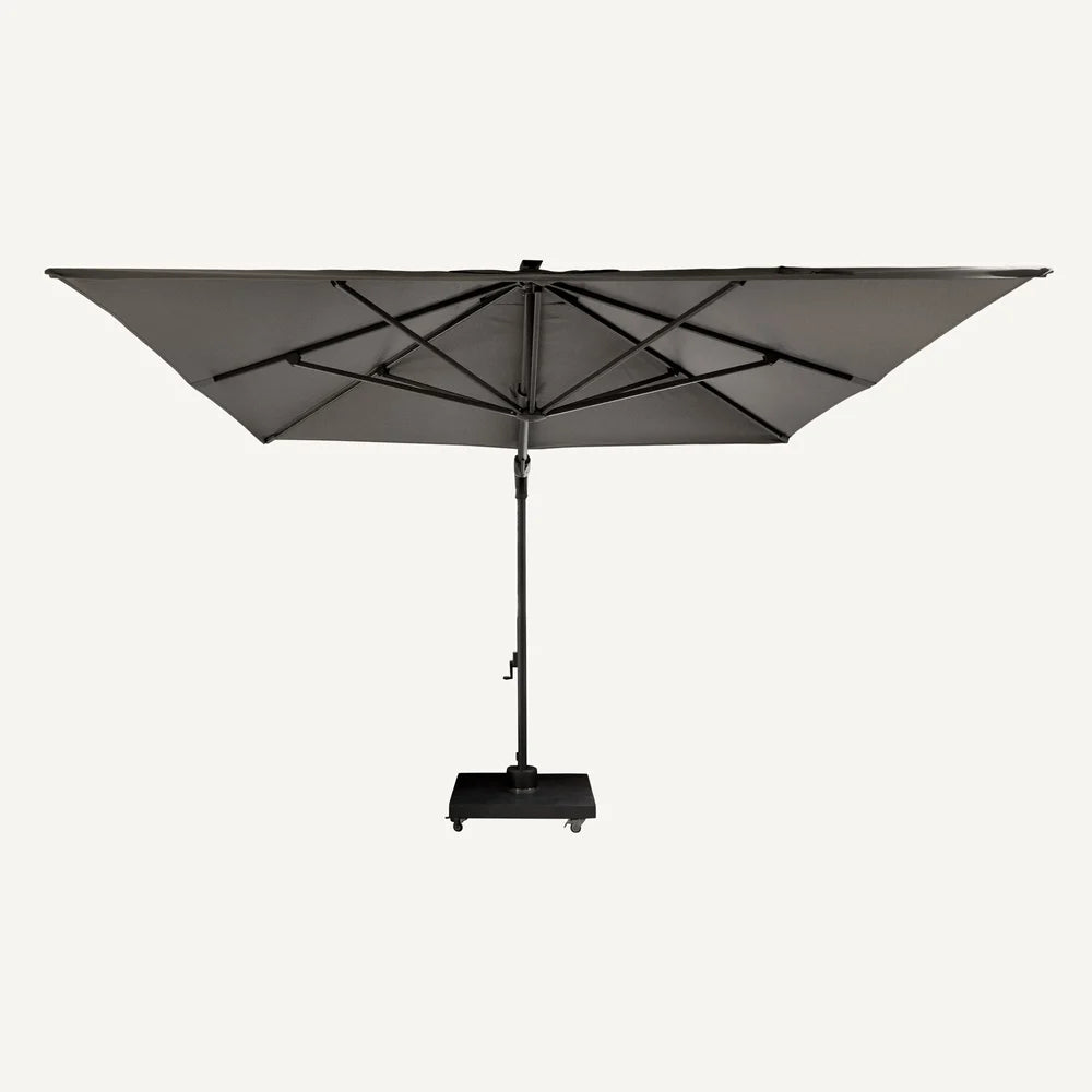 CANTILEVER PARASOL WITH GRANITE BASE