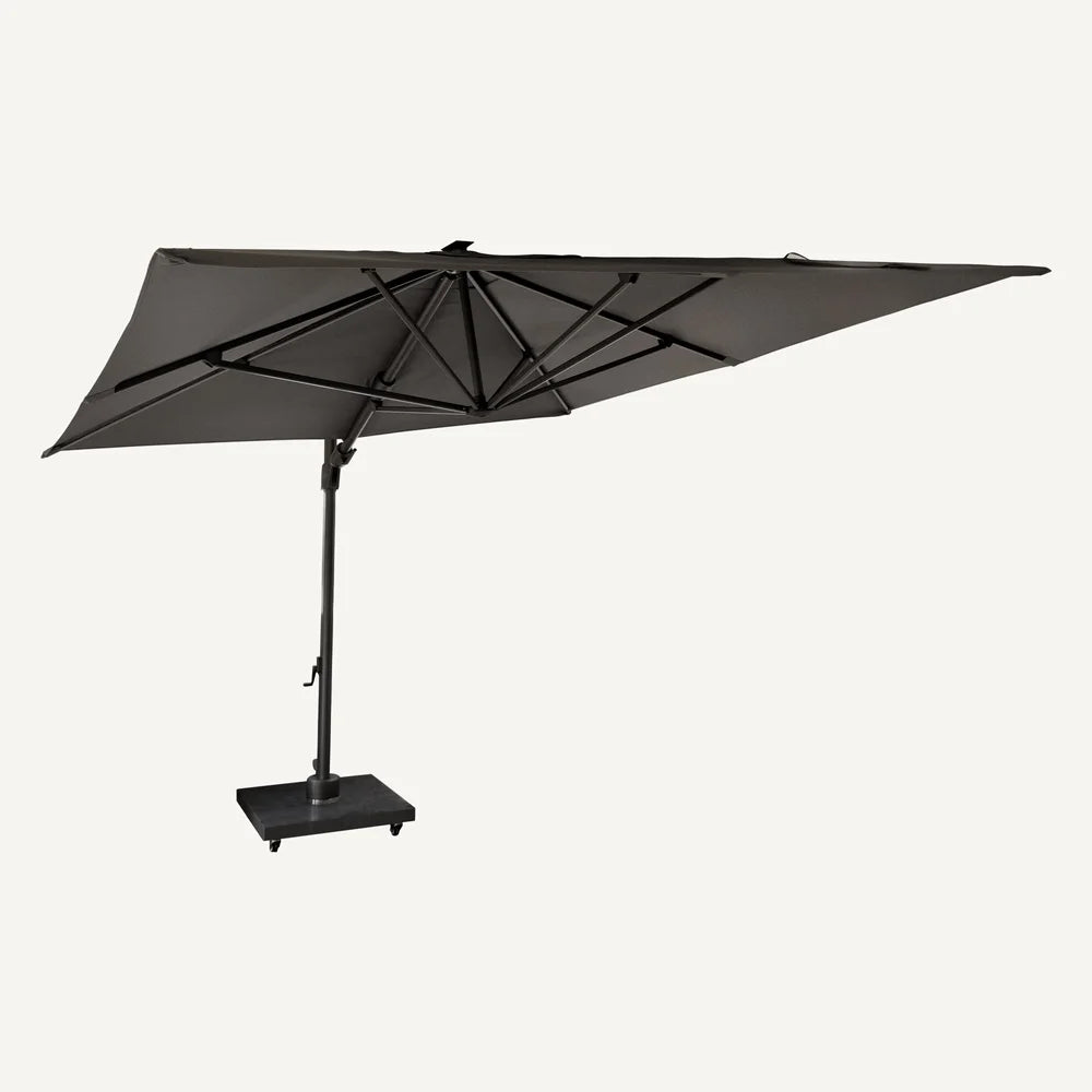 CANTILEVER PARASOL WITH GRANITE BASE