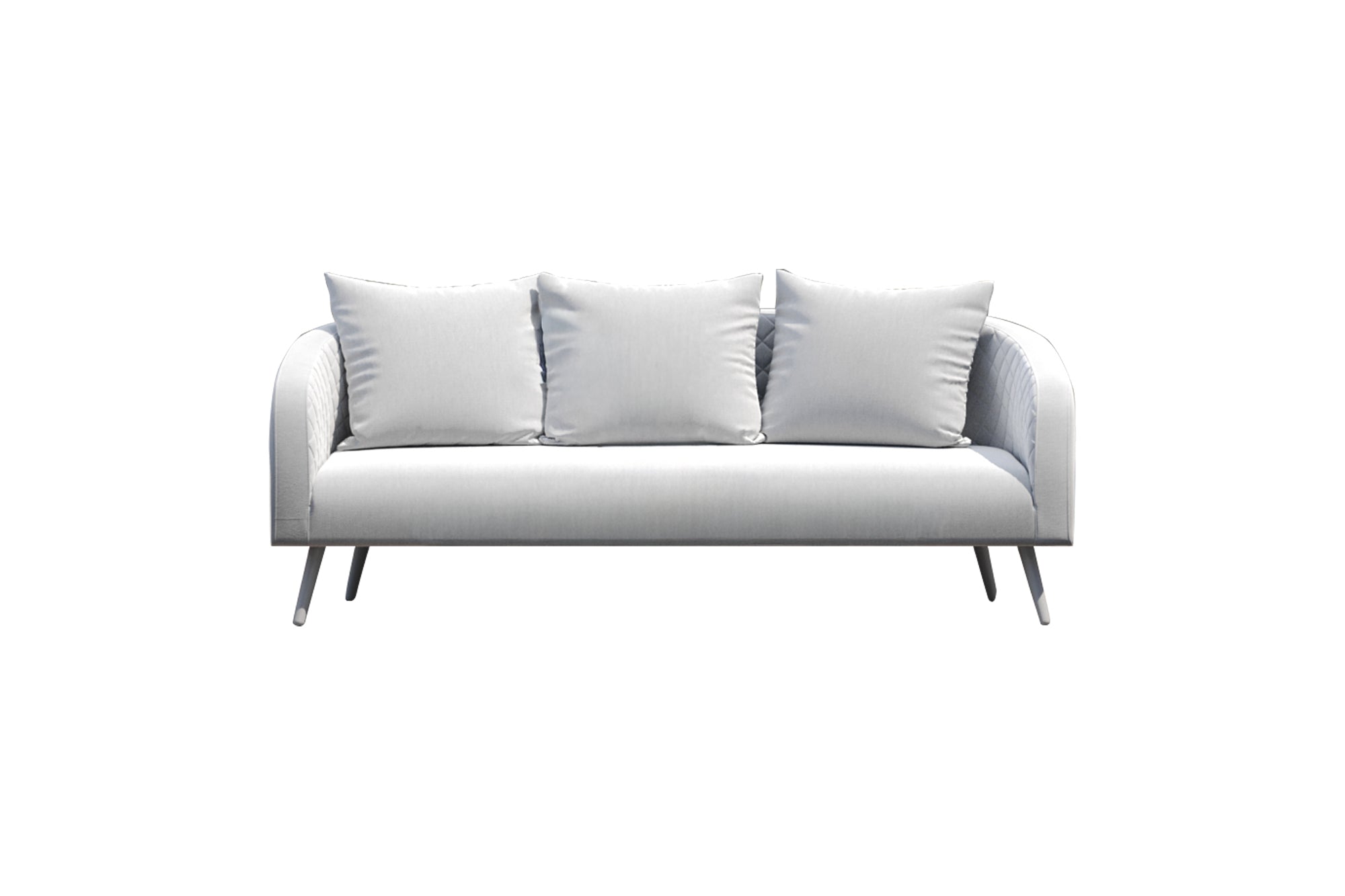 AMBITION 3 SEAT SOFA (WHITE)