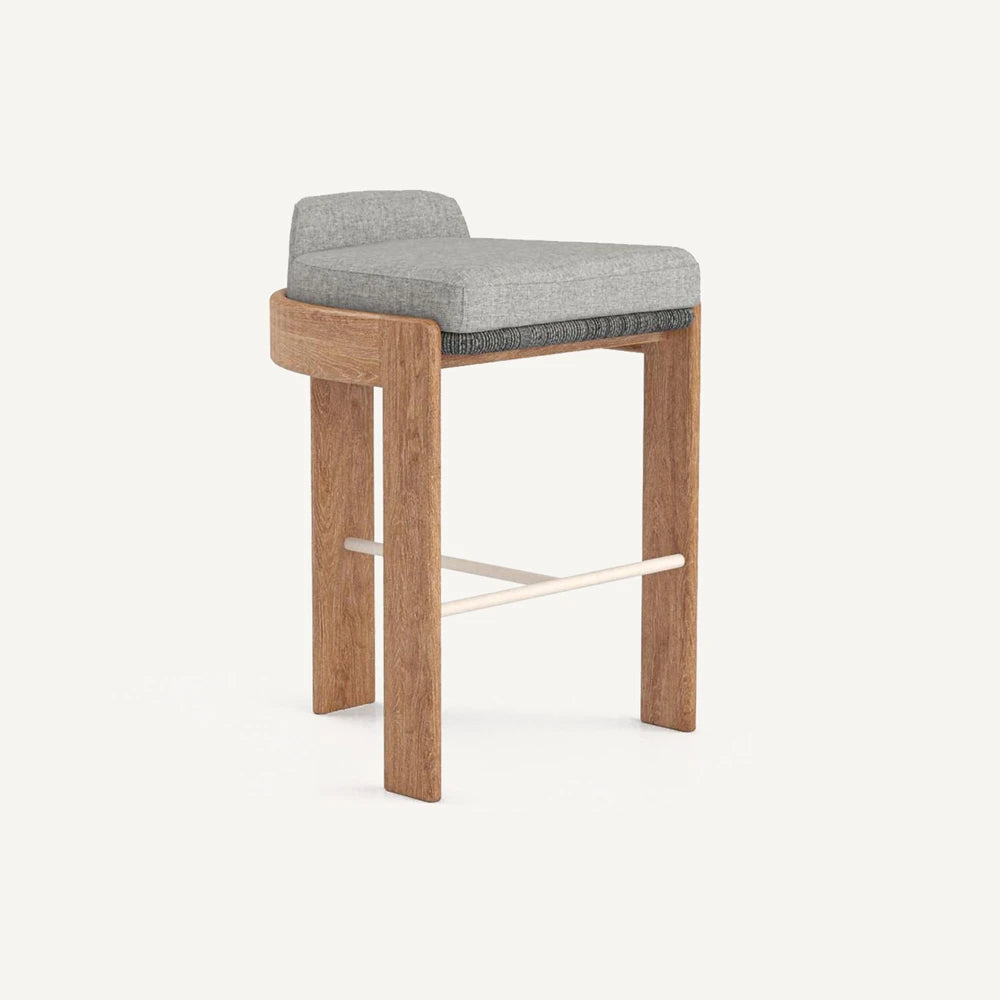 COVE TEAK BAR CHAIR