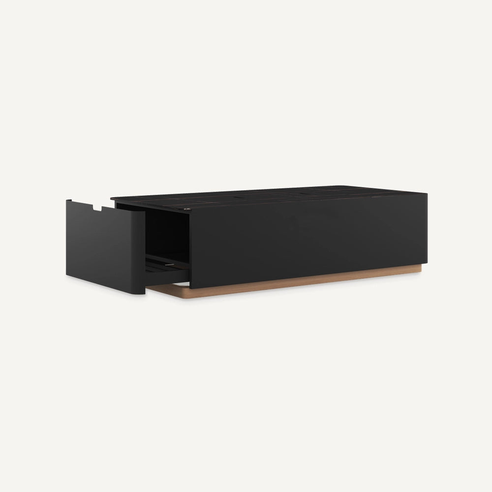 LUXXE FIRE COFFEE TABLE