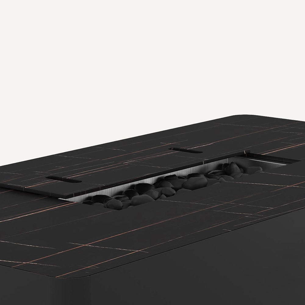 LUXXE FIRE COFFEE TABLE