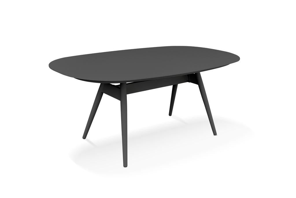 Maze Outdoor 6 Seat Oval Table