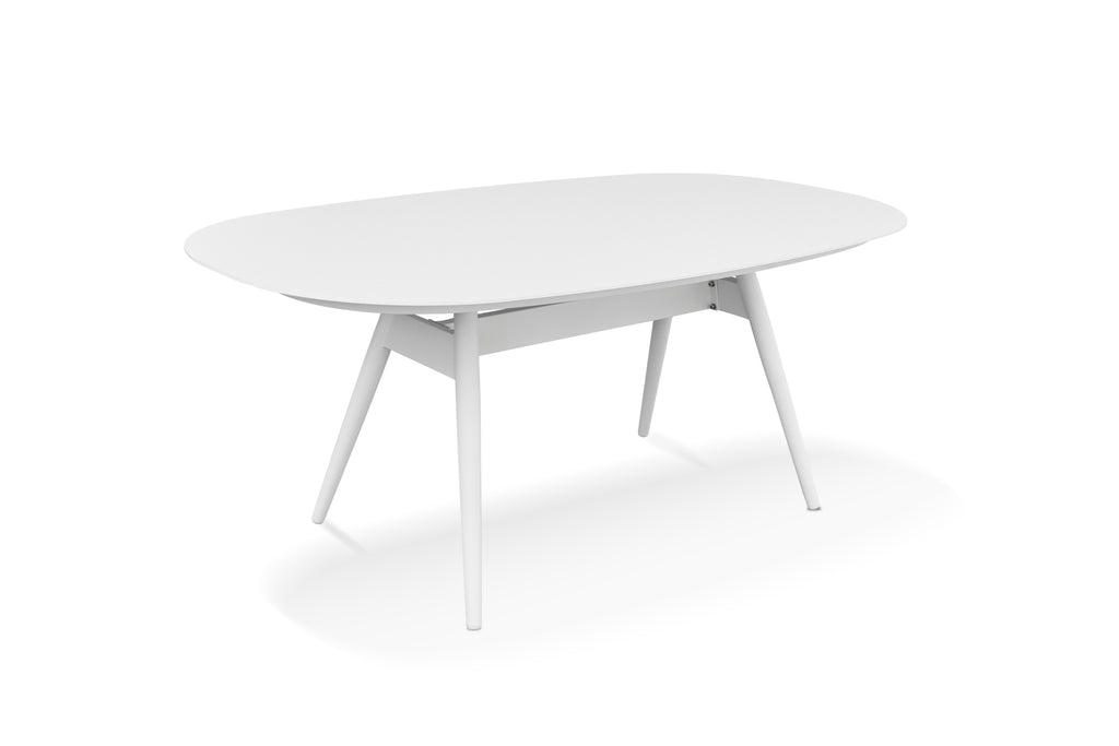 Maze Outdoor 6 Seat Oval Table