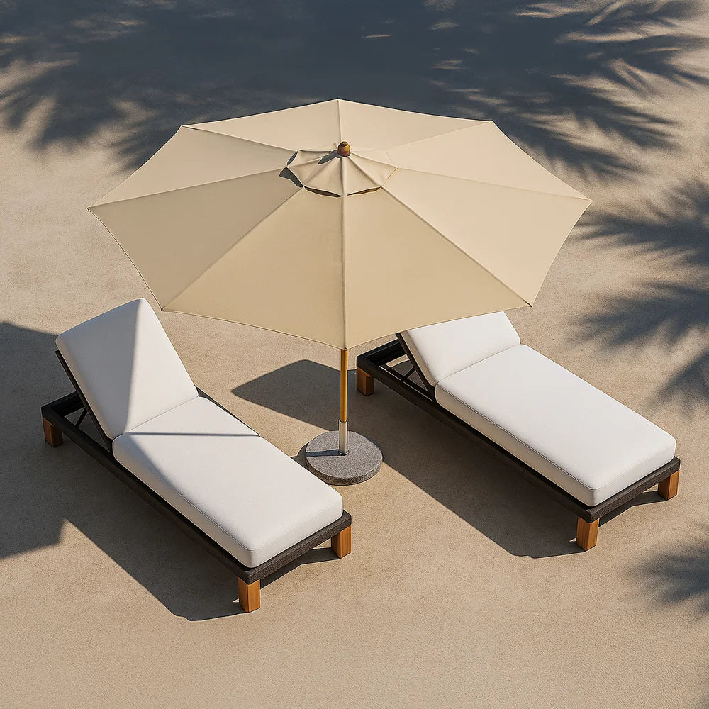 PARASOL - MAZE - 3.0M DIA ALUMINIUM