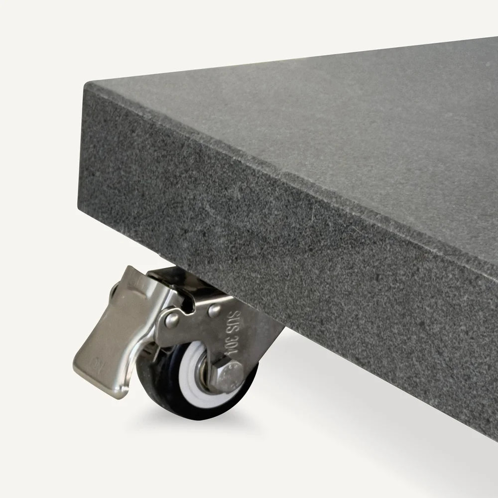 CANTILEVER PARASOL WITH GRANITE BASE