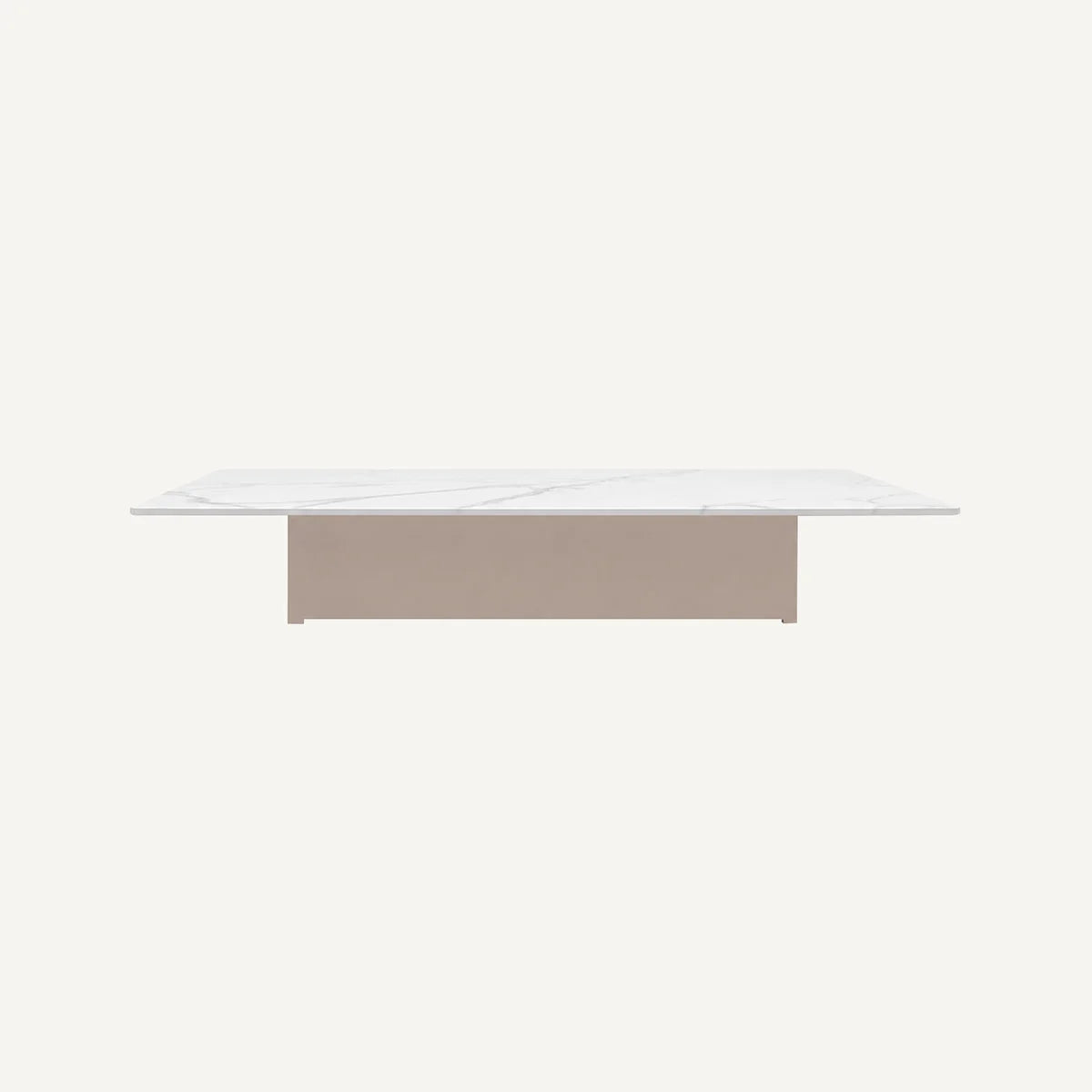SANTORINI TAUPE SQUARE COFFEE TABLE