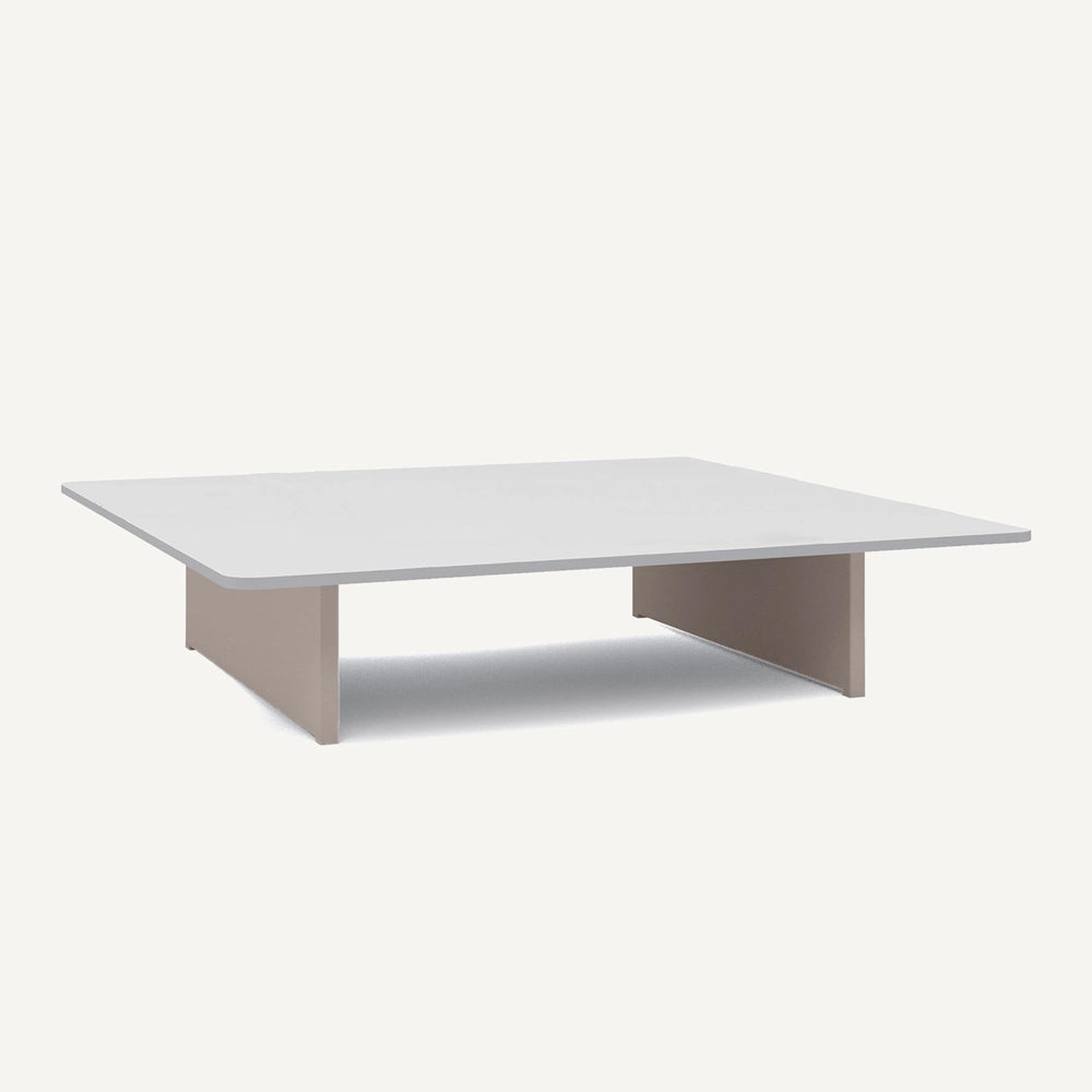 SANTORINI TAUPE SQUARE COFFEE TABLE