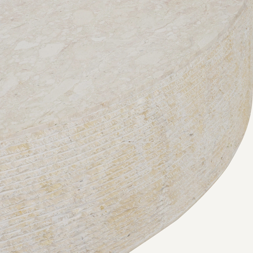 TORINO ROUND MARBLE COFFEE TABLE