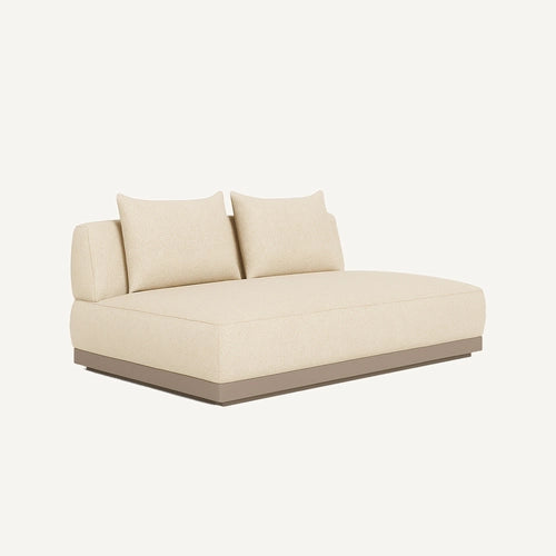 COMO 2 SEAT ARMLESS