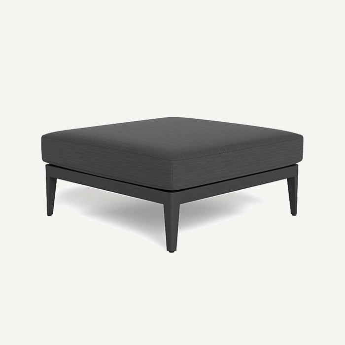 IBIZA ALUMINIUM OTTOMAN