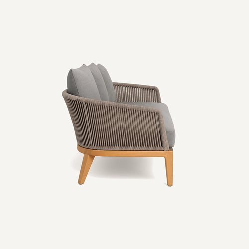 IBIZA TEAK 3 SEAT SOFA