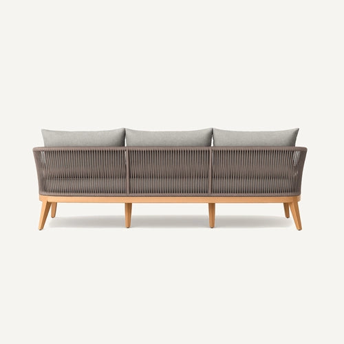 IBIZA TEAK 3 SEAT SOFA