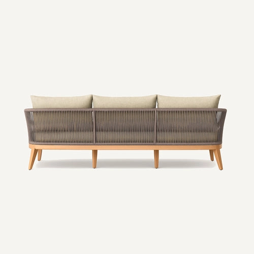 IBIZA TEAK 3 SEAT SOFA