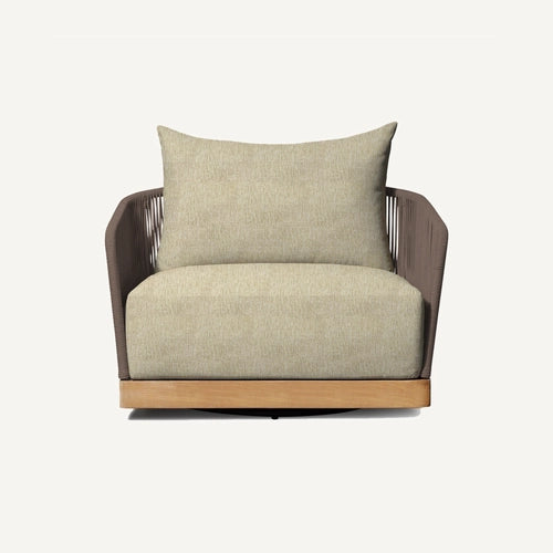 IBIZA TEAK SWIVEL LOUNGE