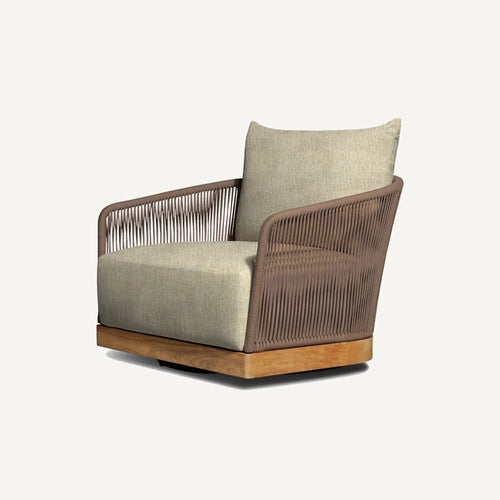 IBIZA TEAK SWIVEL LOUNGE