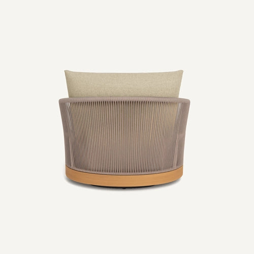 IBIZA TEAK SWIVEL LOUNGE