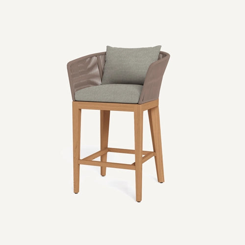 IBIZA TEAK BAR CHAIR