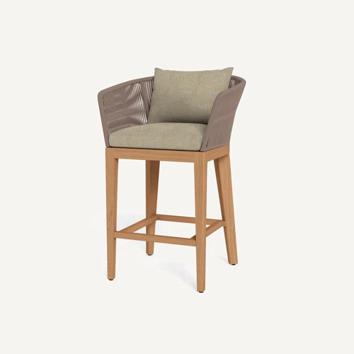 IBIZA TEAK BAR CHAIR