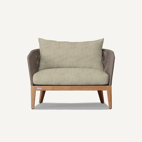 IBIZA TEAK LOUNGE CHAIR