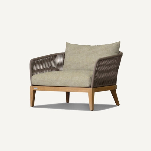 IBIZA TEAK LOUNGE CHAIR