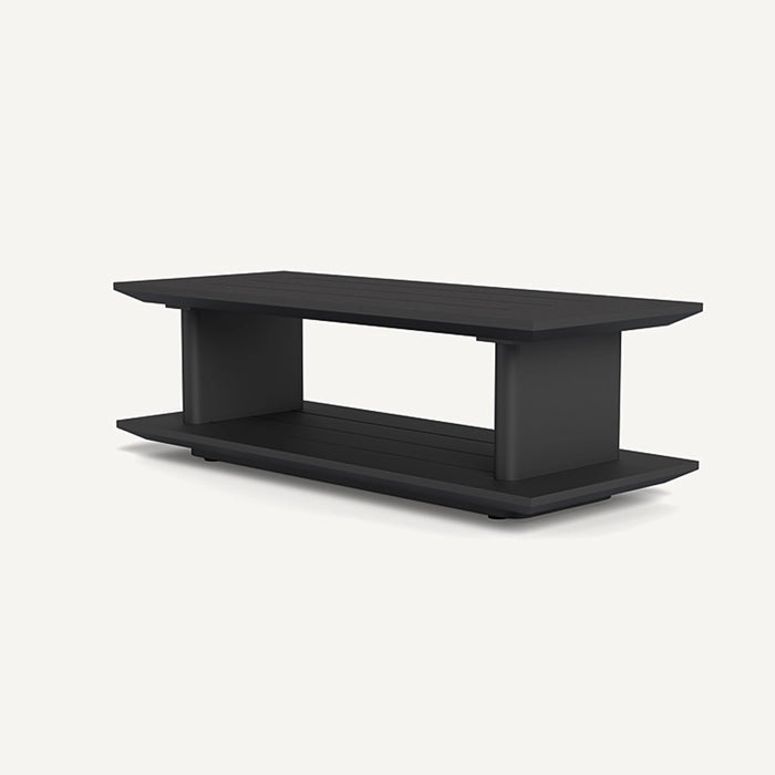 SAINT TROPEZ ALUMINIUM RECTANGLE SIDE TABLE