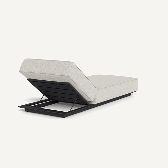 SAINT TROPEZ ALUMINIUM SUN LOUNGER