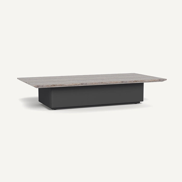 SAINT TROPEZ STONE RECTANGLE COFFEE TABLE