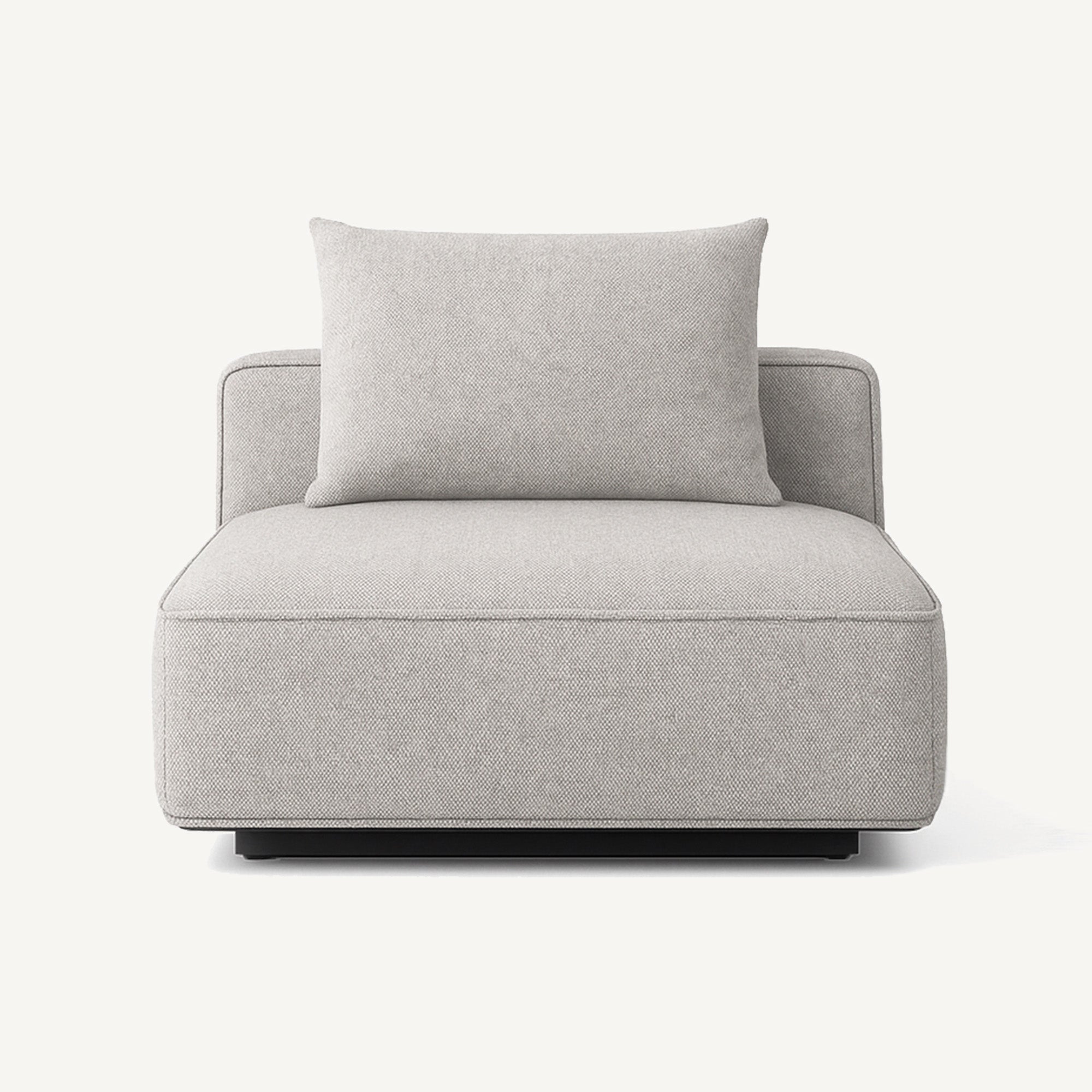 SAINT TROPEZ ALUMINIUM ARMLESS SINGLE