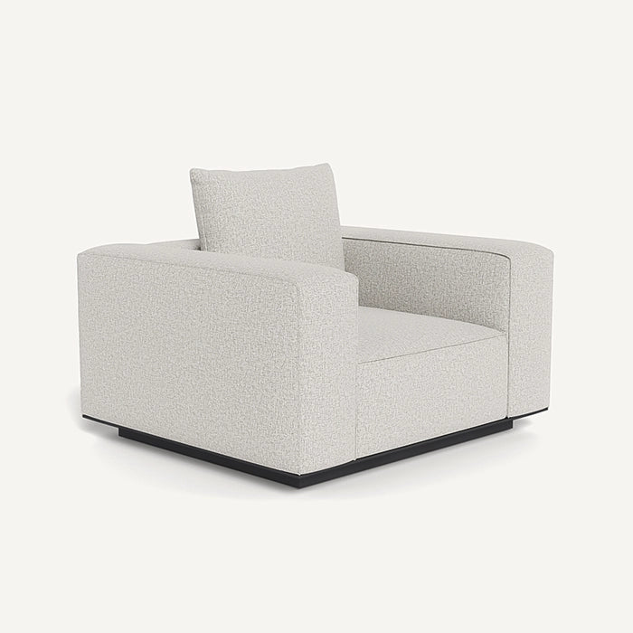 SAINT TROPEZ ALUMINIUM SWIVEL LOUNGE