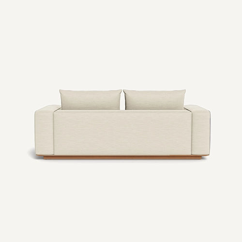 SAINT TROPEZ TEAK 2 SEAT SOFA