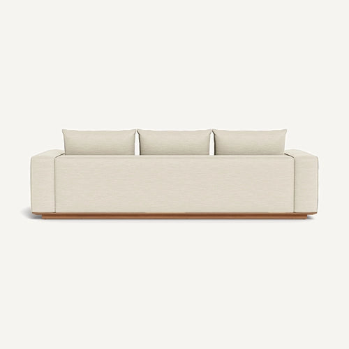 SAINT TROPEZ TEAK 3 SEAT SOFA
