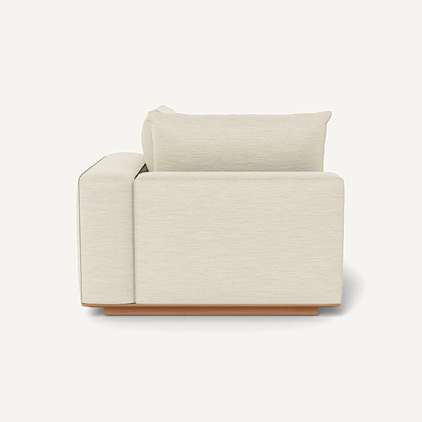 SAINT TROPEZ TEAK RIGHT CORNER