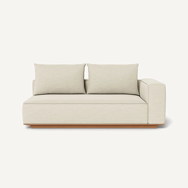 SAINT TROPEZ TEAK LONG RETURN RIGHT