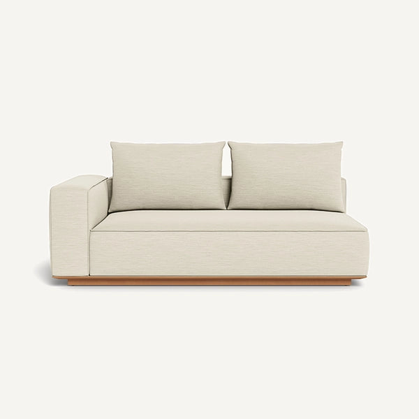 SAINT TROPEZ TEAK LONG RETURN LEFT