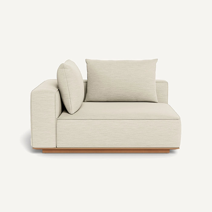 SAINT TROPEZ TEAK RETURN LEFT