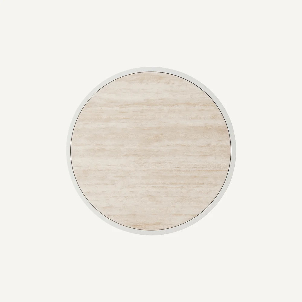 SERENA ALUMINIUM ROUND COFFEE TABLE