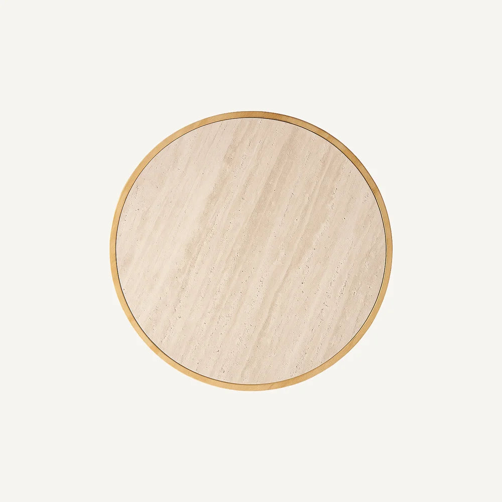 SERENA TEAK ROUND COFFEE TABLE