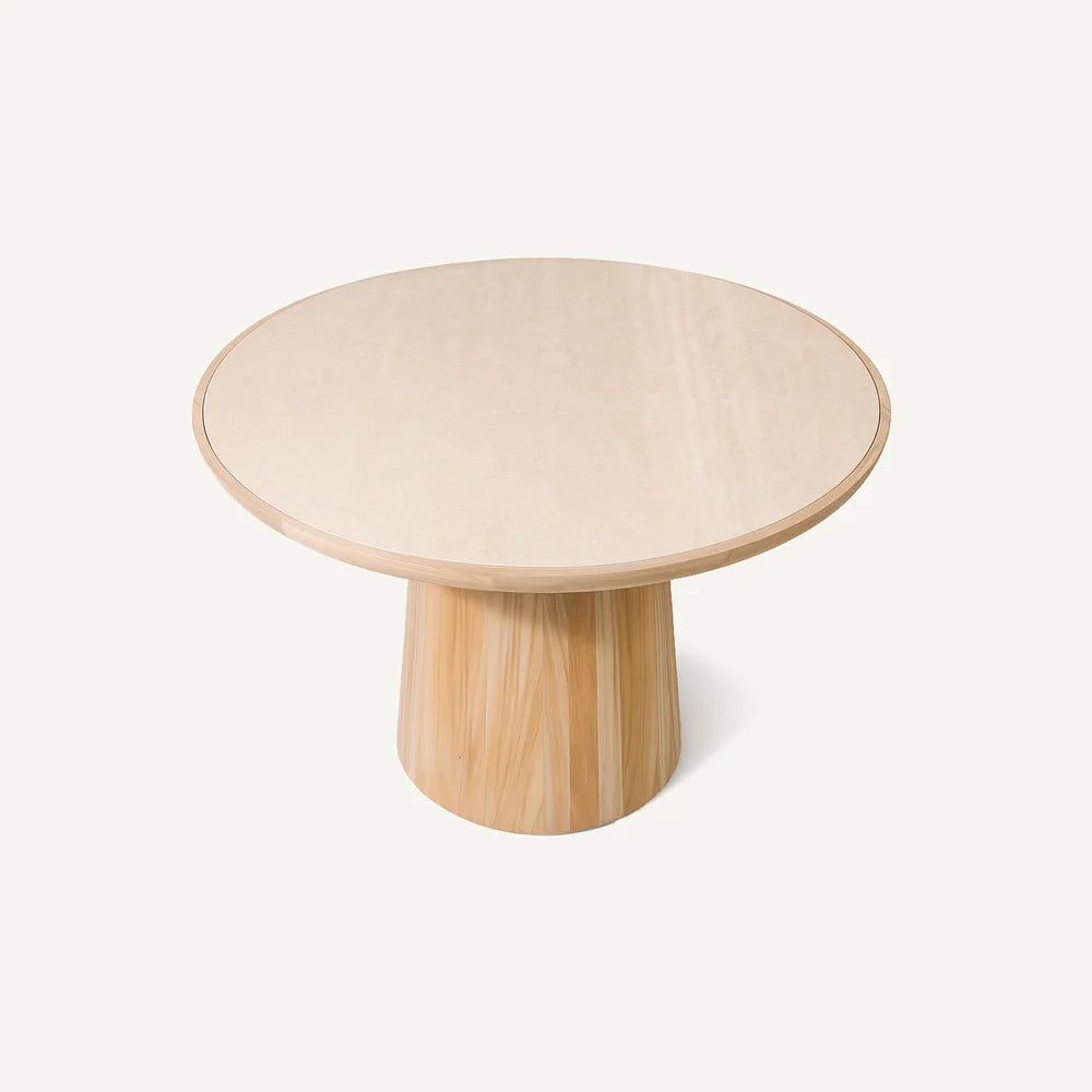 SERENA TEAK ROUND DINING TABLE