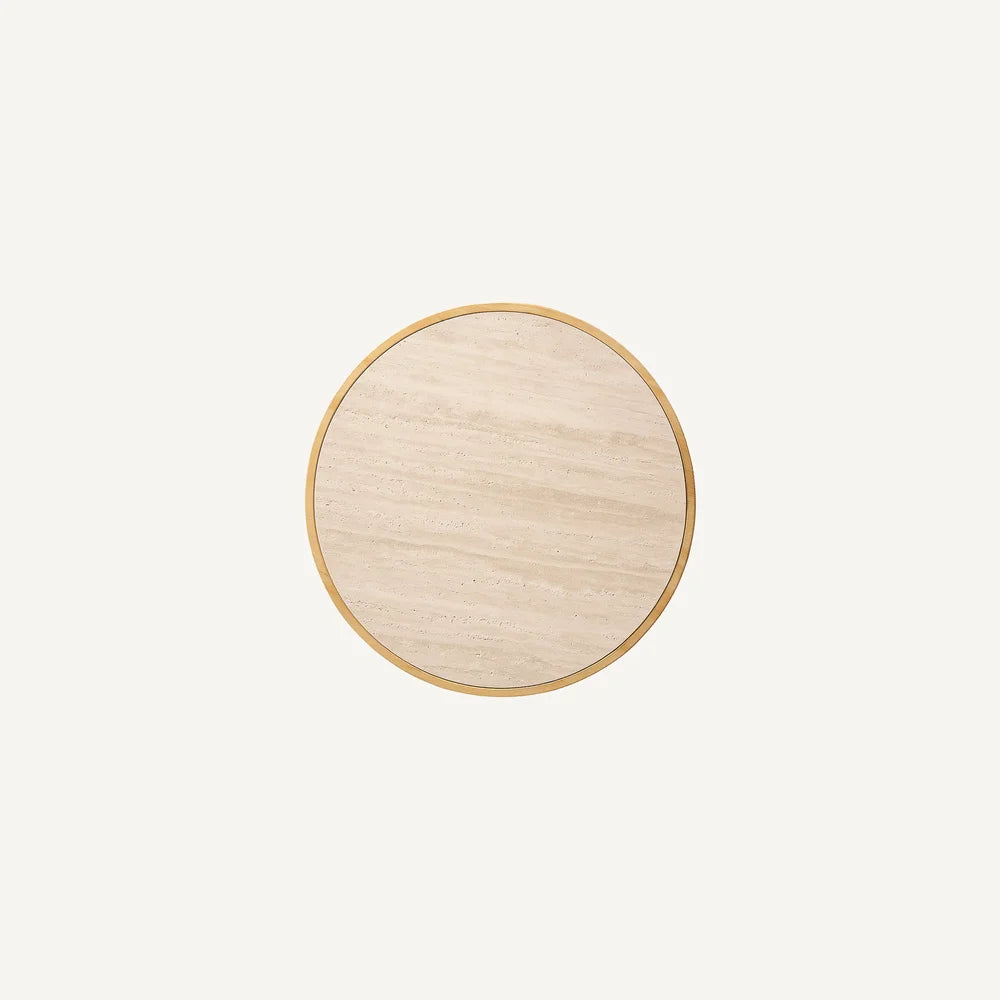 SERENA TEAK ROUND SIDE TABLE