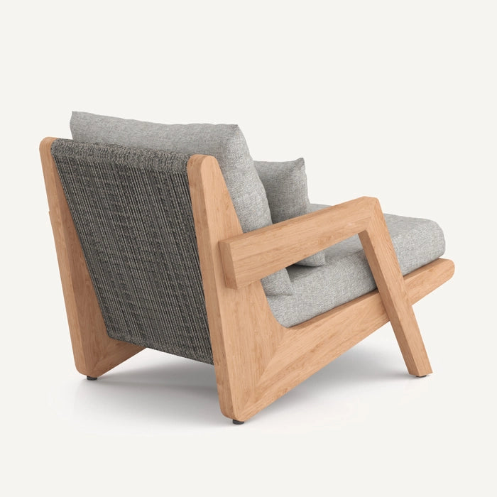 SUMATRA TEAK LOUNGE CHAIR