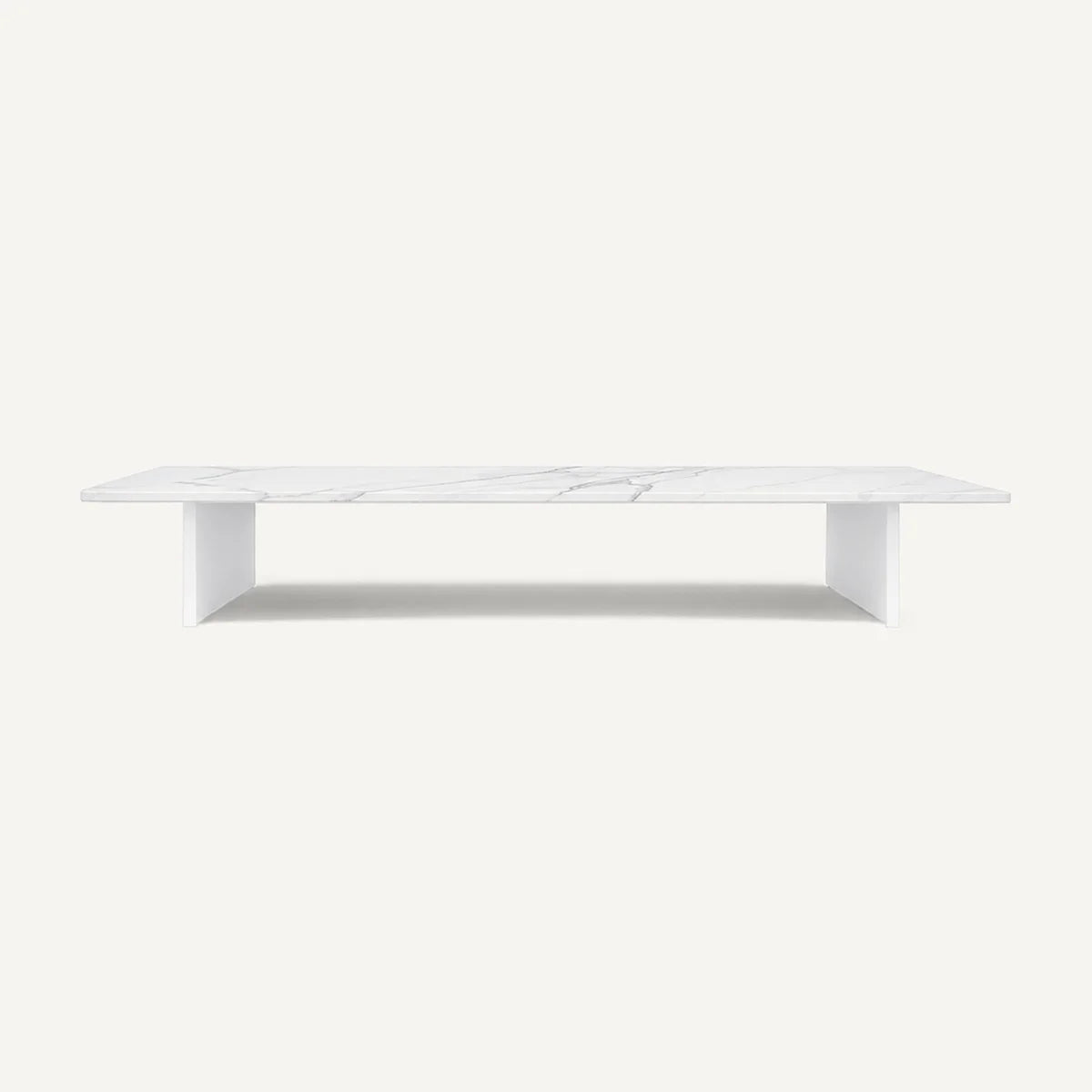 SANTORINI WHITE RECTANGULAR COFFEE TABLE