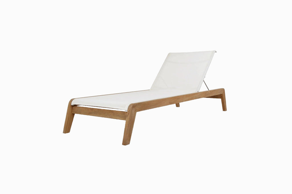 ATLANTIC (TEAK) - ANGLED SUN LOUNGER (PRE-ORDER)