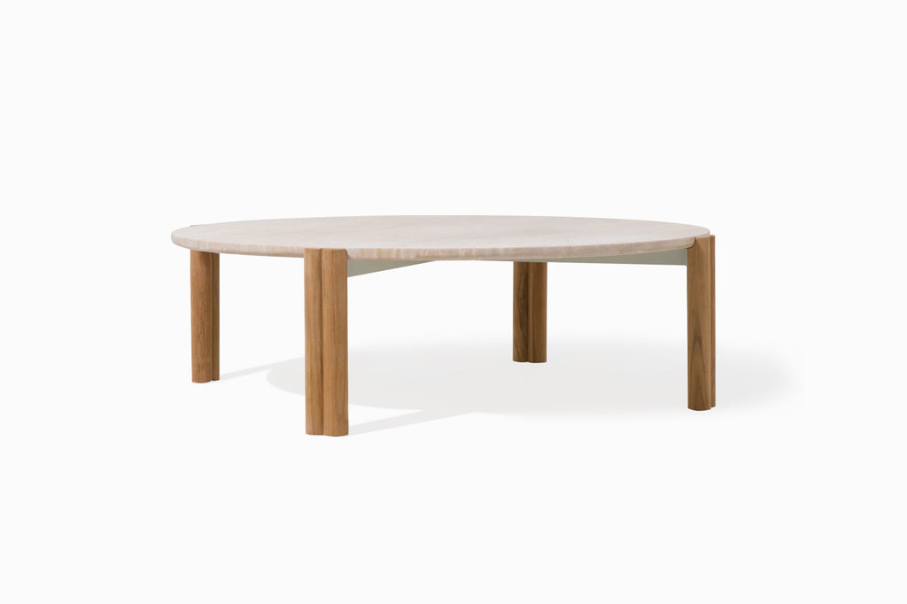 MONACO (TEAK) - ROUND COFFEE TABLE (PRE-ORDER)