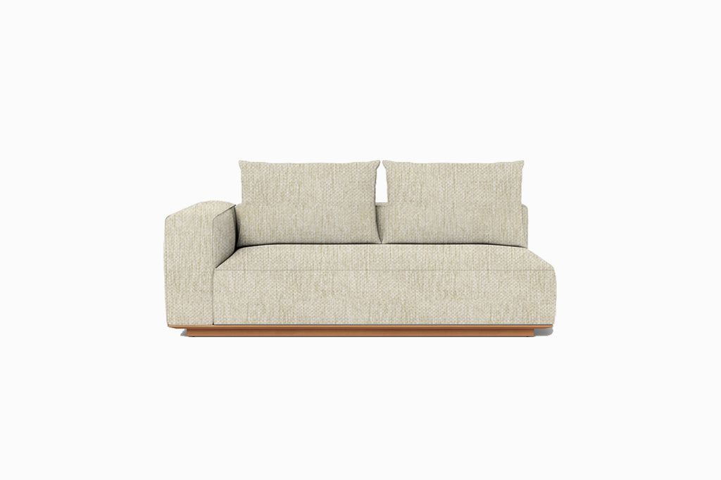 SAINT-TROPEZ (TEAK) - CORNER SOFA SET -  LAYOUT 1