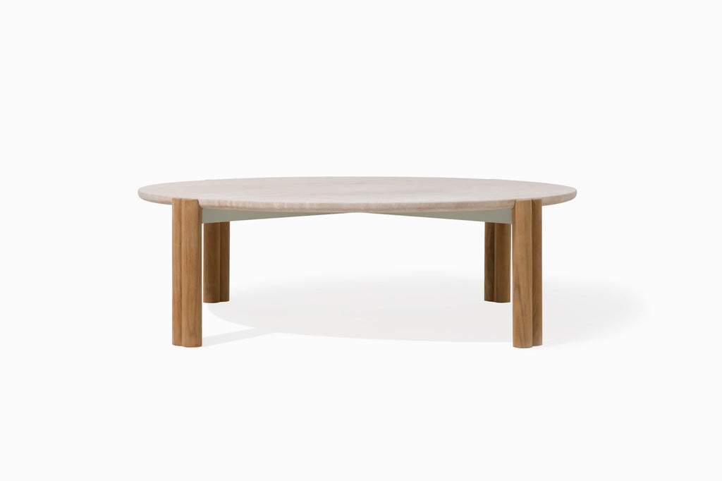 MONACO (TEAK) - ROUND COFFEE TABLE (PRE-ORDER)