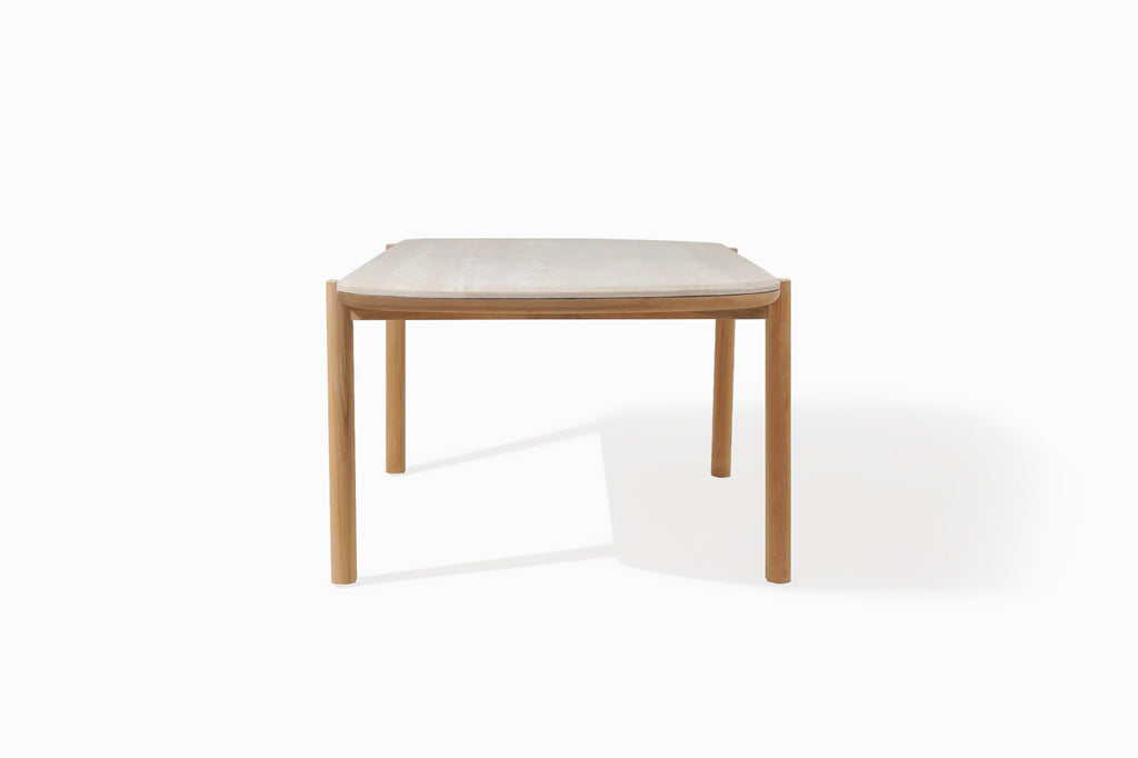 MONACO (TEAK) - PILL DINING TABLE (PRE-ORDER)