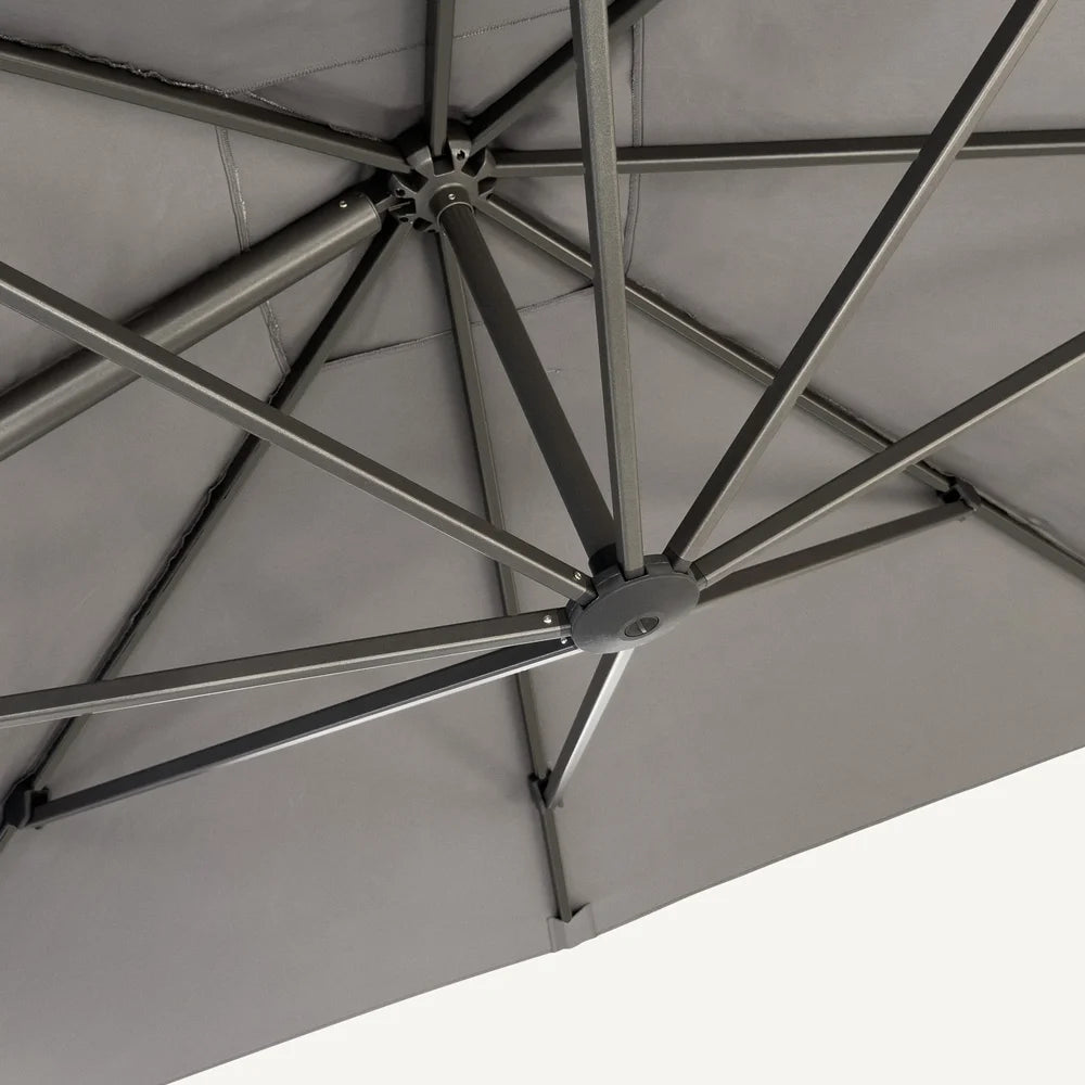 CANTILEVER PARASOL WITH GRANITE BASE