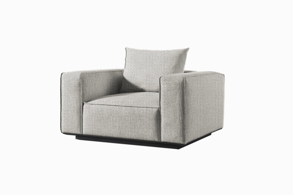 SAINT-TROPEZ (ALU) - SWIVEL LOUNGE CHAIR